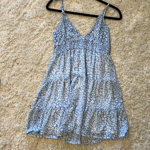 Short (above knee) spaghetti strap sundress